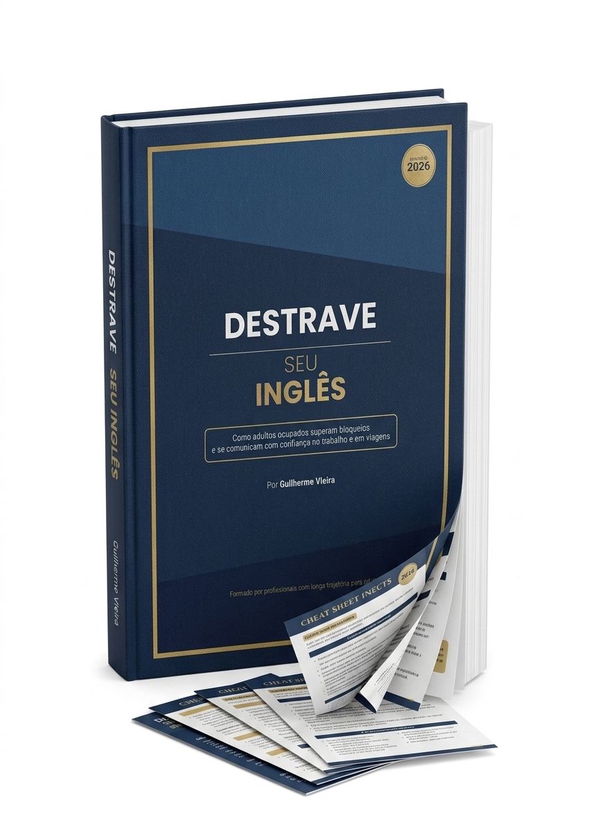 Ebook Destrave seu Inglês — capa do livro
